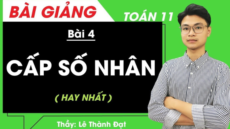 công thức cấp số nhân 11