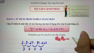 công thức tổng quát của cấp số nhân