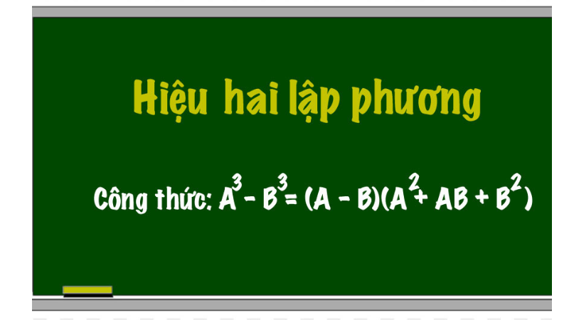 7 công thức đáng nhớ