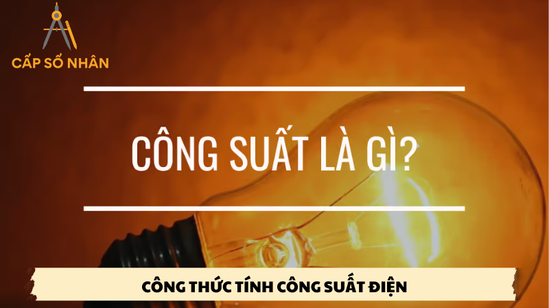 công thức tính công suất điện