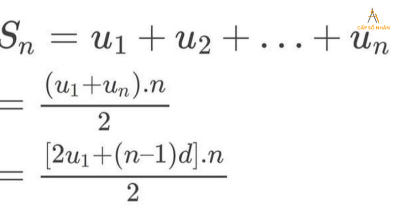 công thức của cấp số nhân
